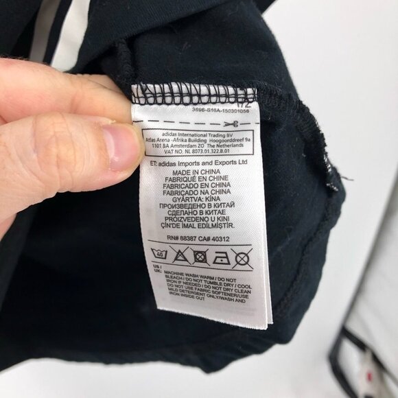 Adidas NEO Black Tee Shirt Dress extra soft - Picture 10 of 15